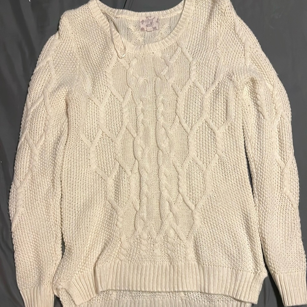 Hippie rose sweater